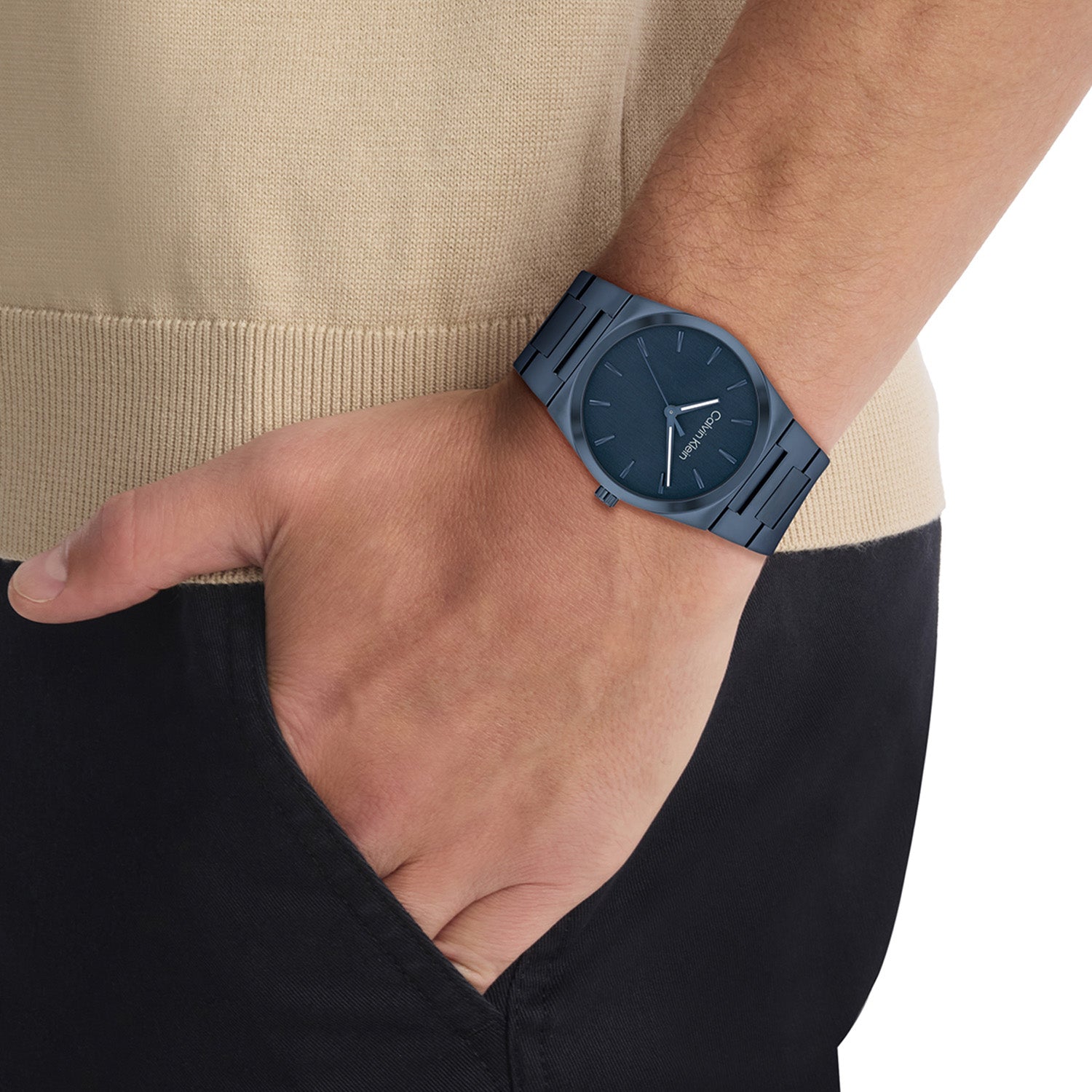 Calvin Klein Herenhorloge CK25200546 Blauw 40 mm