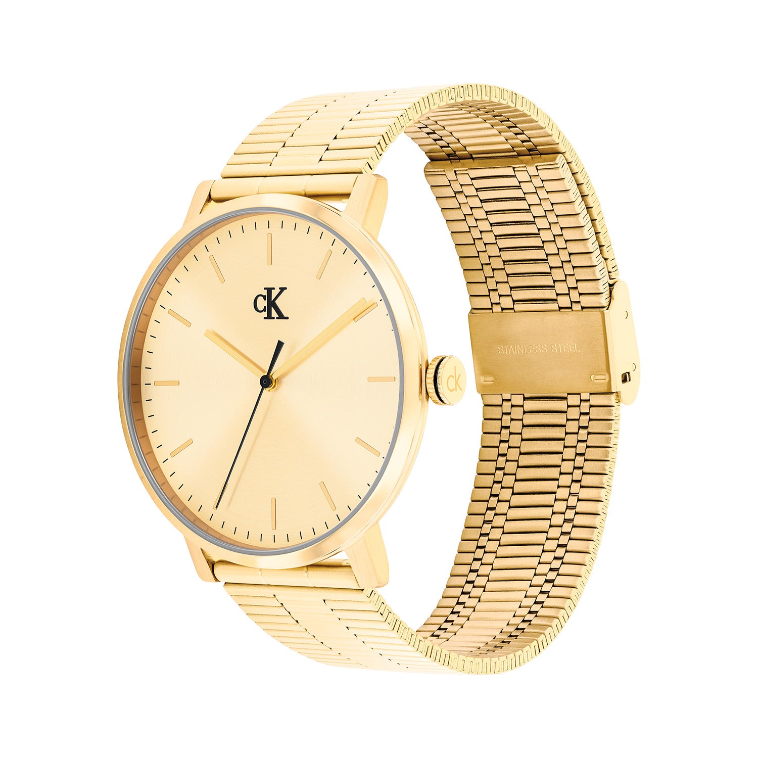 Calvin Klein Herenhorloge CK25200549 Goudkleurig 42 mm