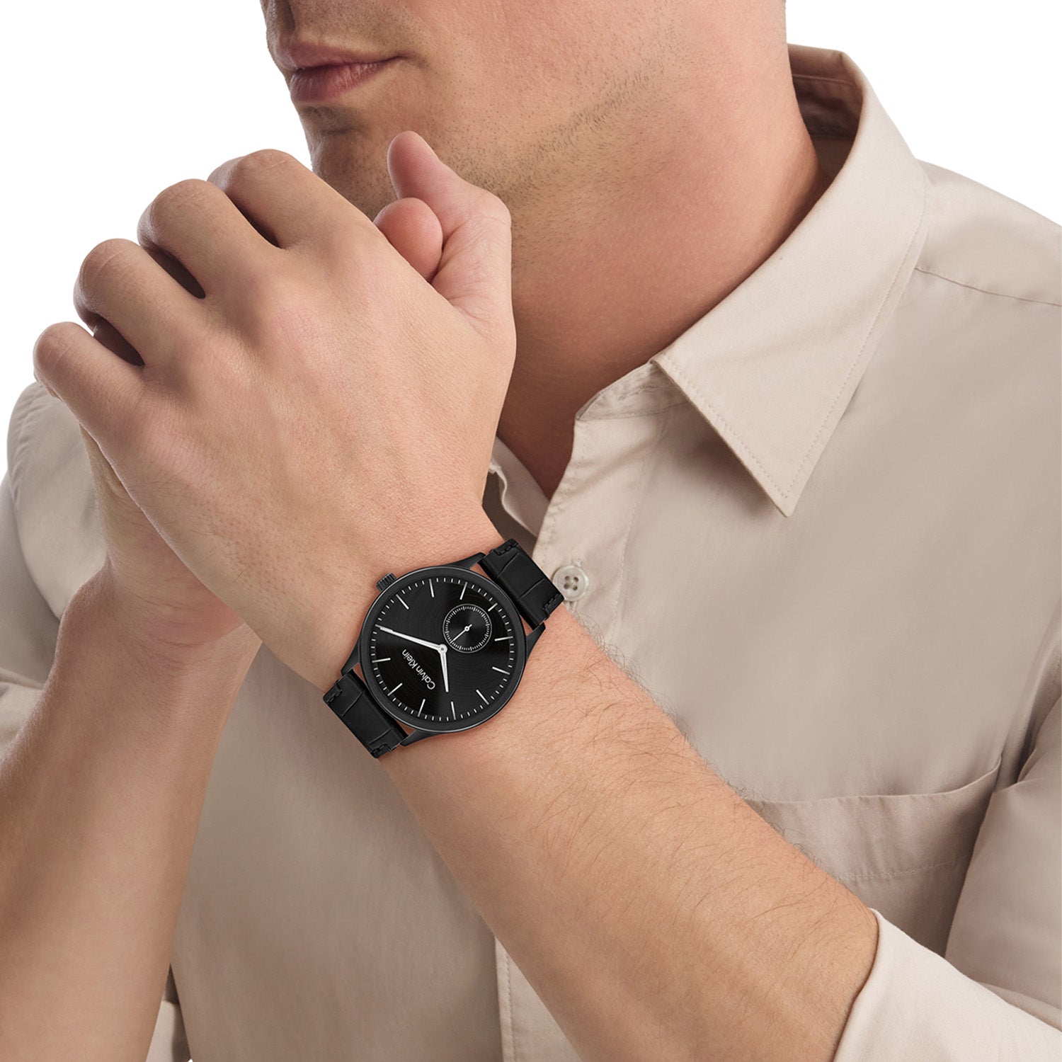 Calvin Klein Herenhorloge CK25200555 Zwart 42 mm