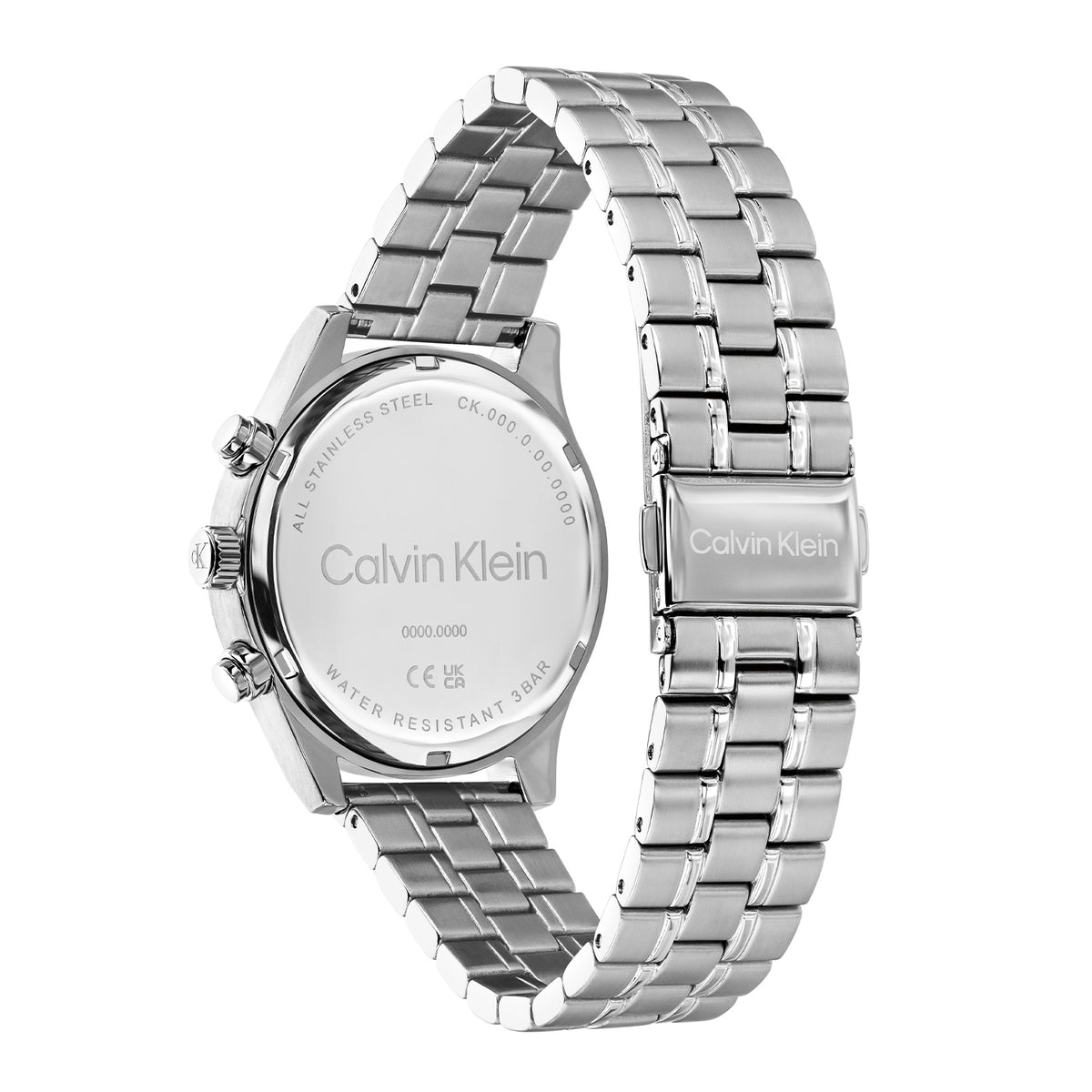 Calvin Klein Dames Horloge CK25200593 38 mm Zilverkleurig