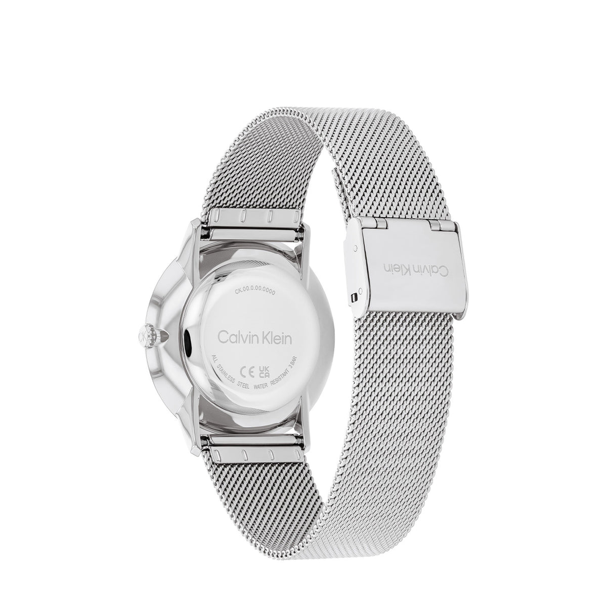 Calvin Klein Dames Horloge CK25300001 37 mm Zilverkleurig