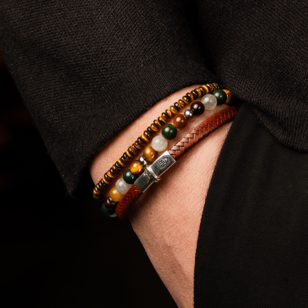 Rebel & Rose Stones Only 6mm Armband RR-60144-S – Multi-kleuren