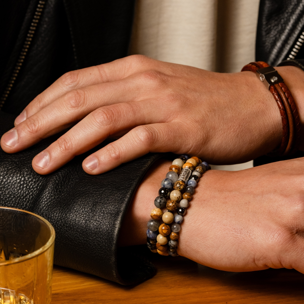 Rebel & Rose Stones Only 8mm Armband RR-80121-S – Multi-kleuren