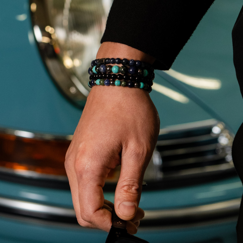 Rebel & Rose Stones Only 6mm Armband RR-60132-V – Multi-kleuren