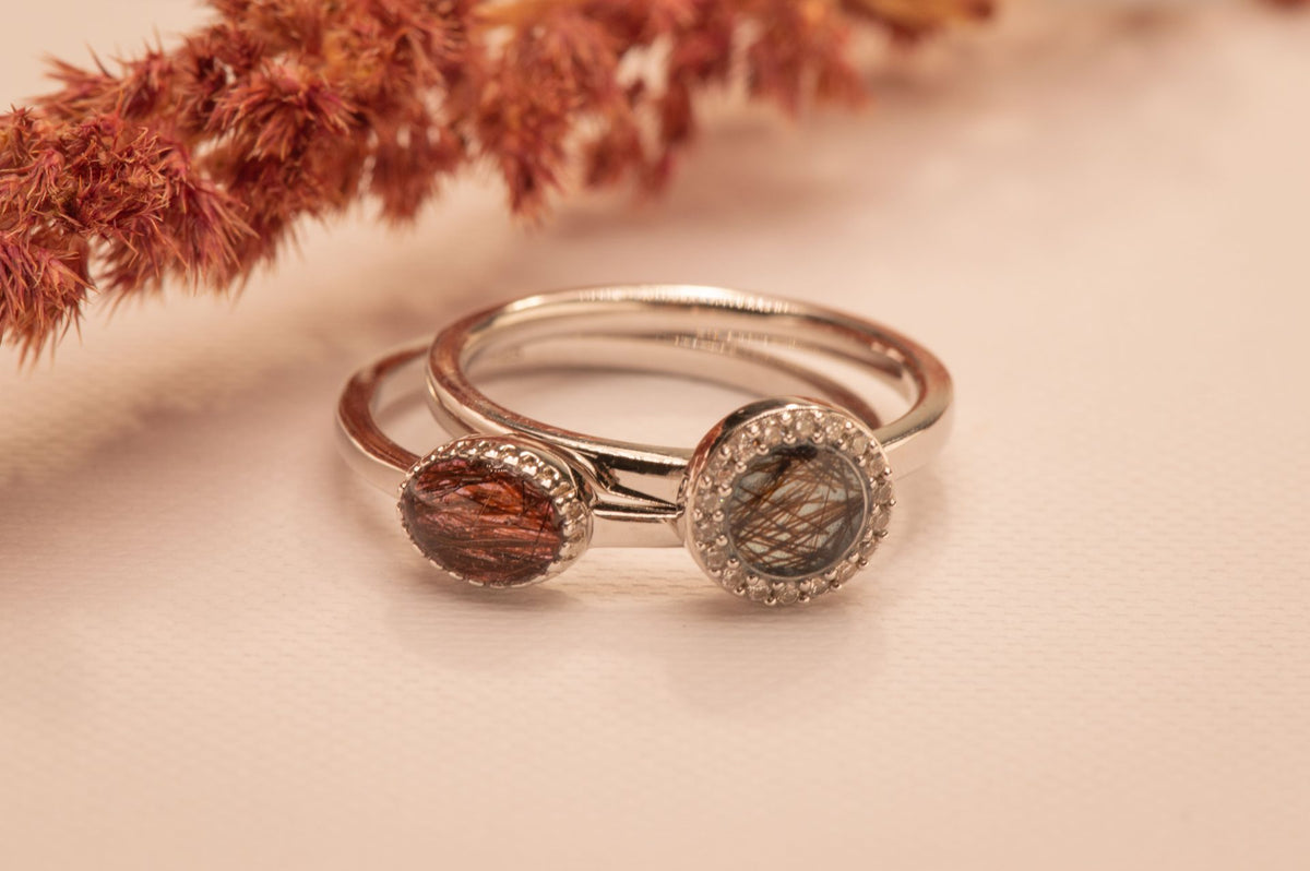 See You Stackable Gem Head Ring goud - RG010-EU50