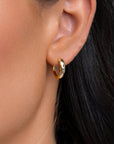 Sparkling Jewels - Oorringen: Multi Edge - Gold - EAG29 - PansiteNederland.nl