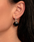 Sparkling Jewels Oorstenen | Cushion Cut - Onyx EAGEM07-CC - PansiteNederland.nl