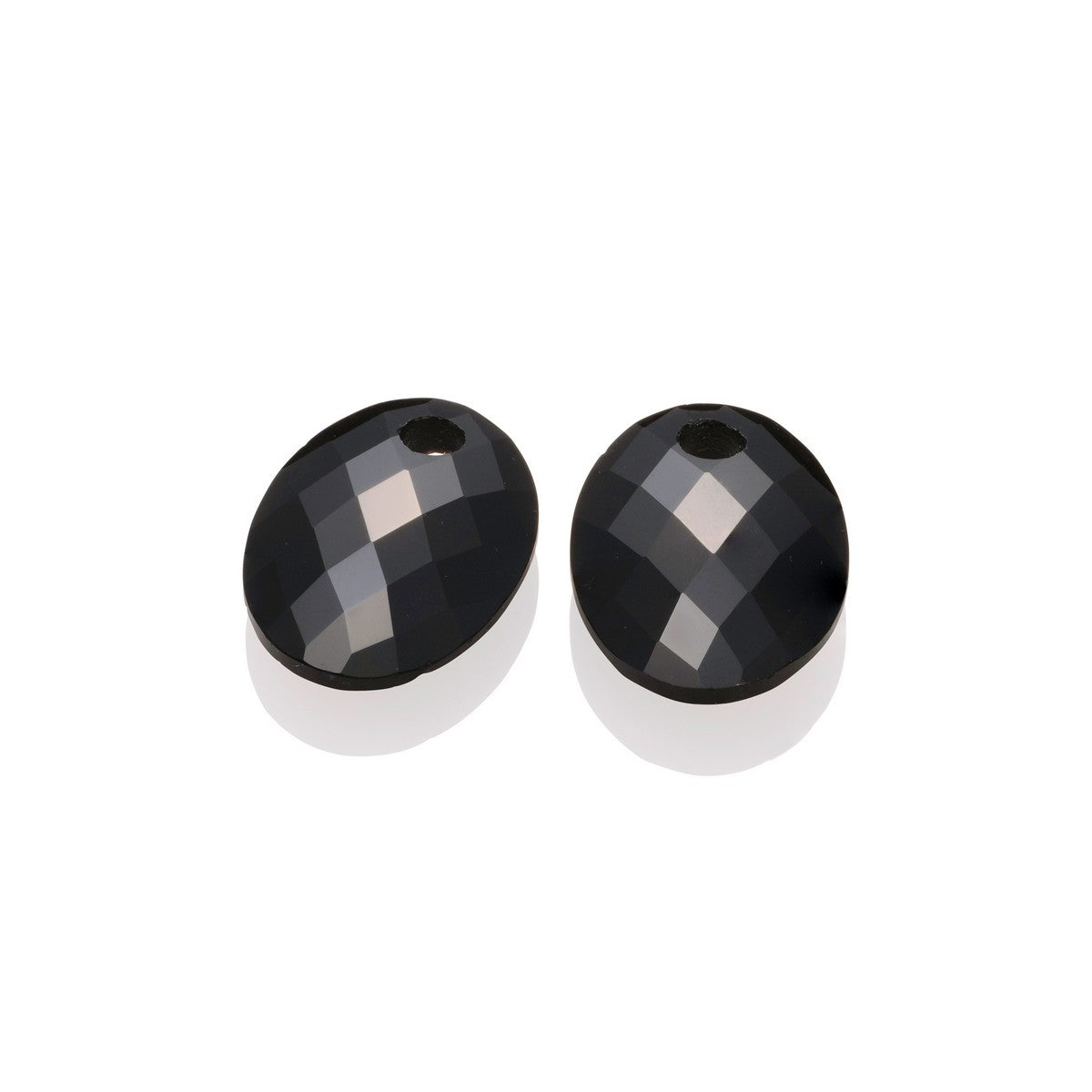 Sparkling Jewels - Oorstenen: Medium Oval - Onyx - EAGEM07-MO, exclusief en kwalitatief hoogwaardig. Ontdek nu!