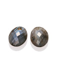 Sparkling Jewels - Oorstenen: Medium Oval - Labradorite - EAGEM18-MO, exclusief en kwalitatief hoogwaardig. Ontdek nu!