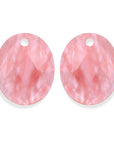 Sparkling Jewels Oorstenen | Large Oval - Cherry Quartz EAGEM25-RO - PansiteNederland.nl