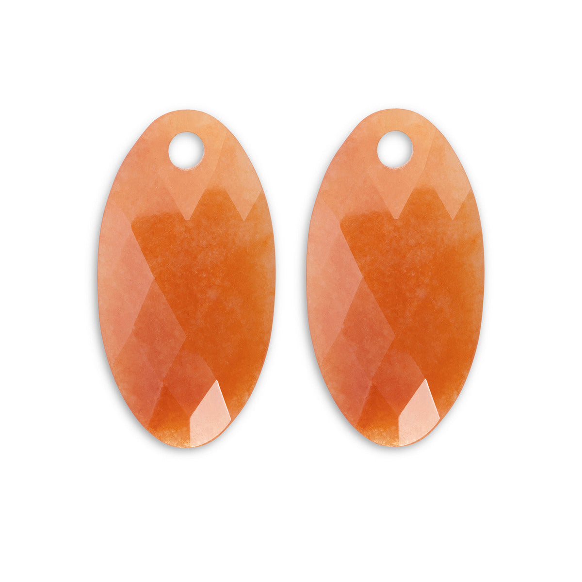 Sparkling Jewels Oorstenen Leaf - Red Aventurijn EAGEM28-FCLF-S