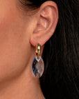 Sparkling Jewels Oorstenen | Leaf - Aquamarine EAGEM56-FCLF-S - PansiteNederland.nl
