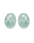 Sparkling Jewels Oorstenen | Medium Oval - Rich Green Amazonite EAGEM57-MO - PansiteNederland.nl