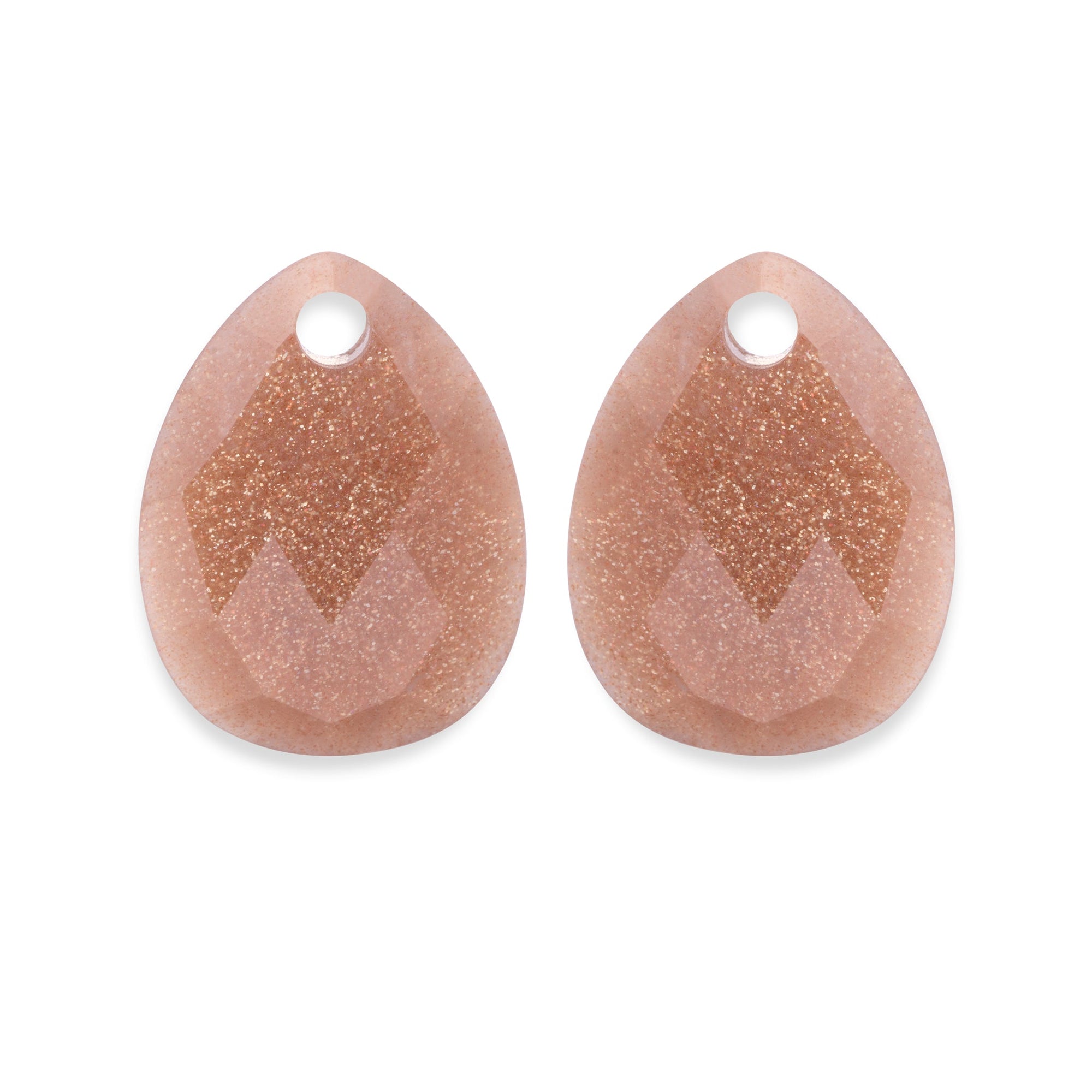 Sparkling Jewels Oorstenen Afterglow Sunstone EAGEM58 - PansiteNederland.nl