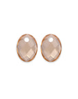 Sparkling Jewels Oorstenen | Medium Oval - Light Gold Citrine Quartz EAGEM65-MO - PansiteNederland.nl