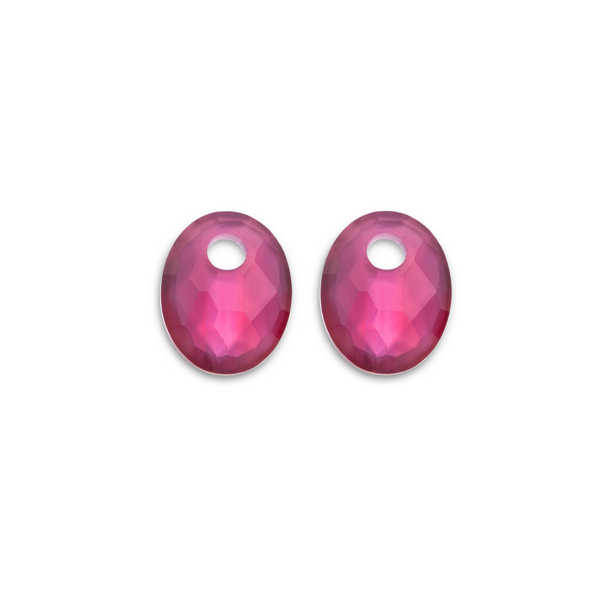Sparkling Jewels Oorstenen Small Oval - Candy Jade EAGEM69-SO