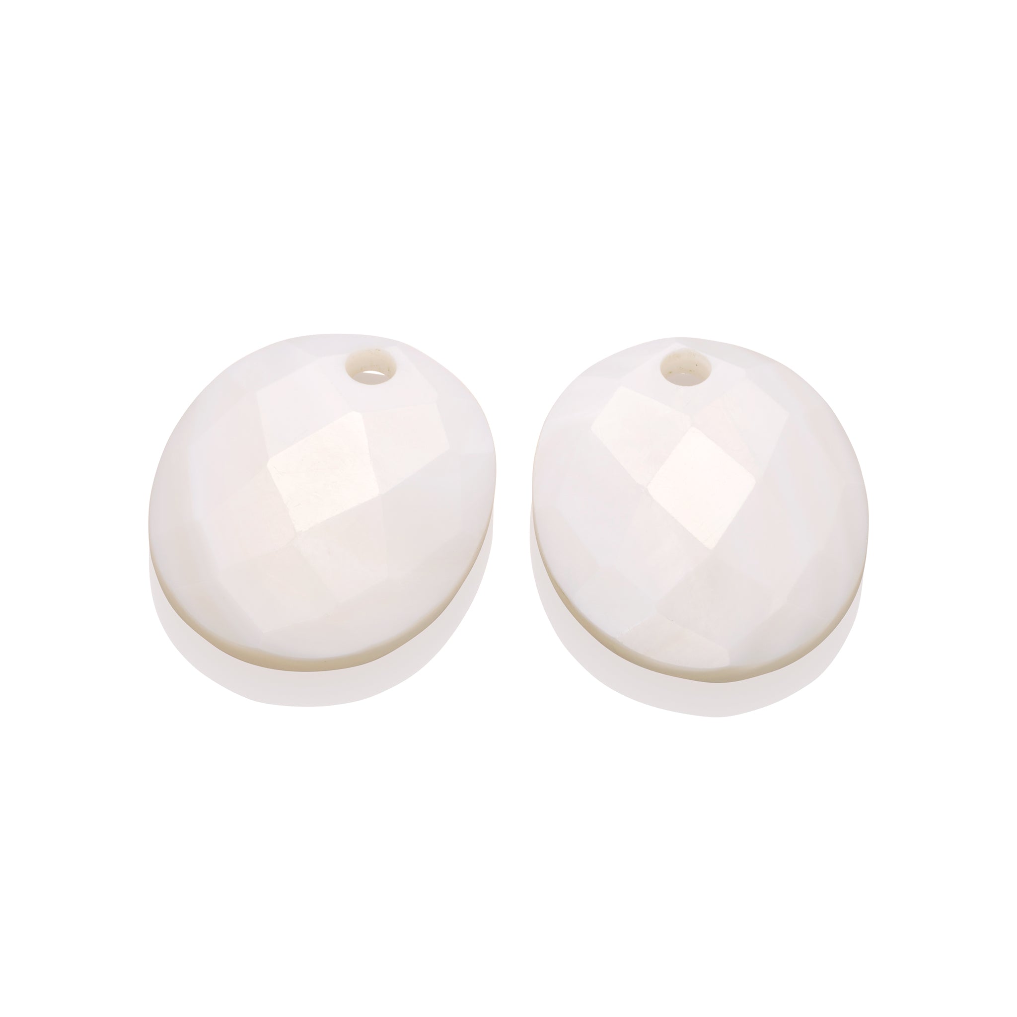 Sparkling Jewels Oorstenen Parel EAPEARL-RO Zilverkleurig