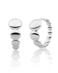 Sparkling Jewels Oorringen Bubble Huggies - Silver EAS33 - PansiteNederland.nl