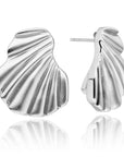 Sparkling Jewels Oorbellen Dune Push Back Silver EAS39