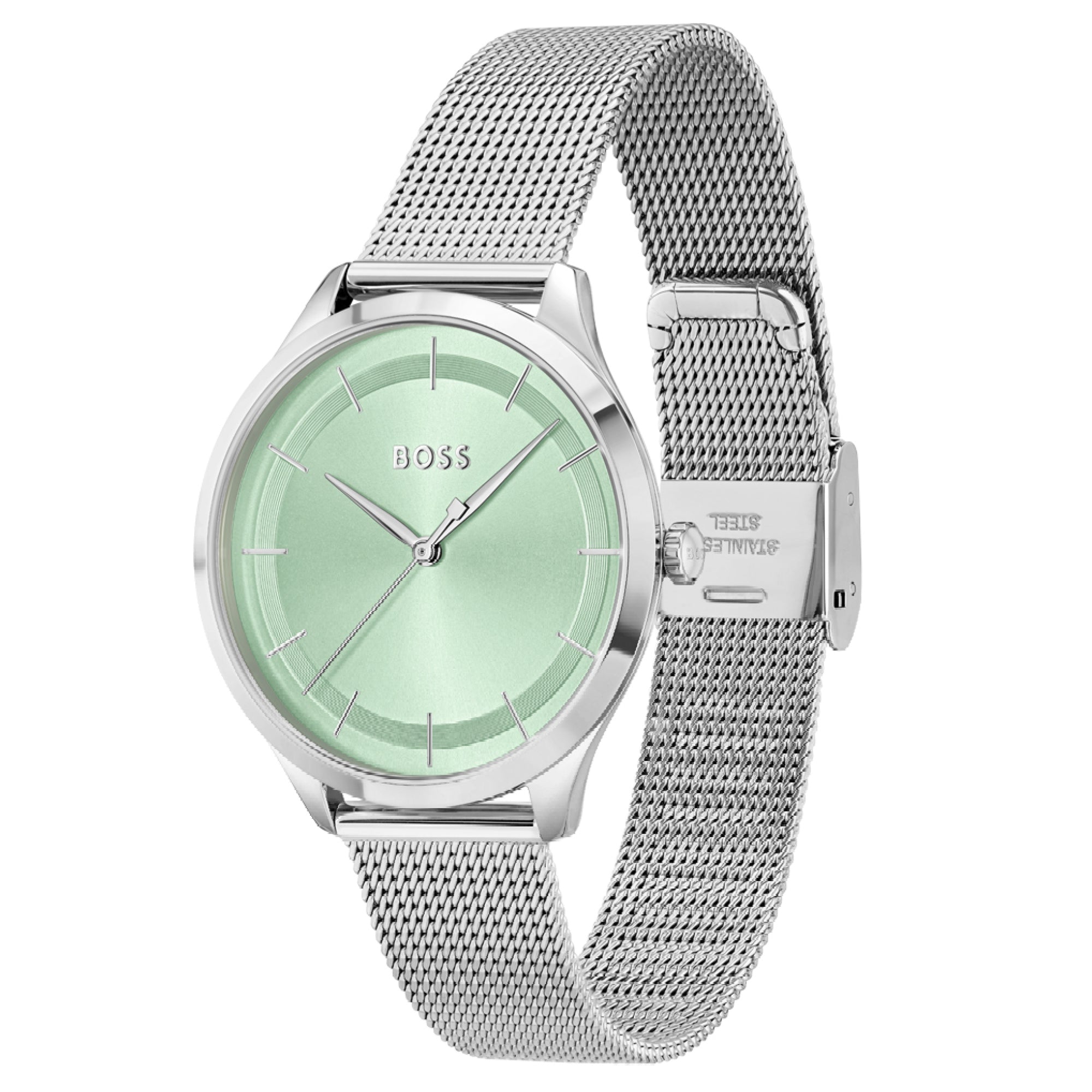 Hugo Boss Dames Horloge HB1502636 36 mm Zilverkleurig