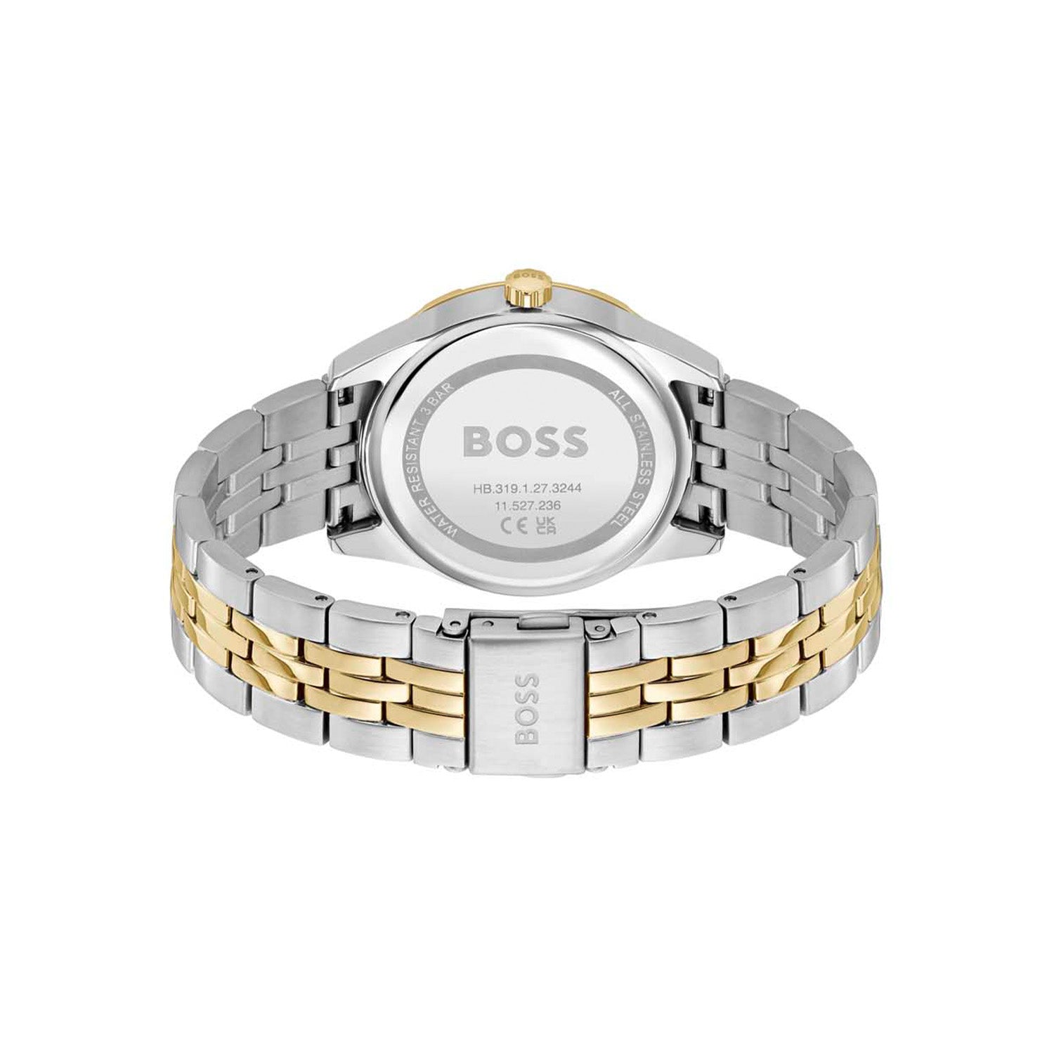 Hugo Boss Dames Horloge HB1502700 36 mm Zilverkleurig