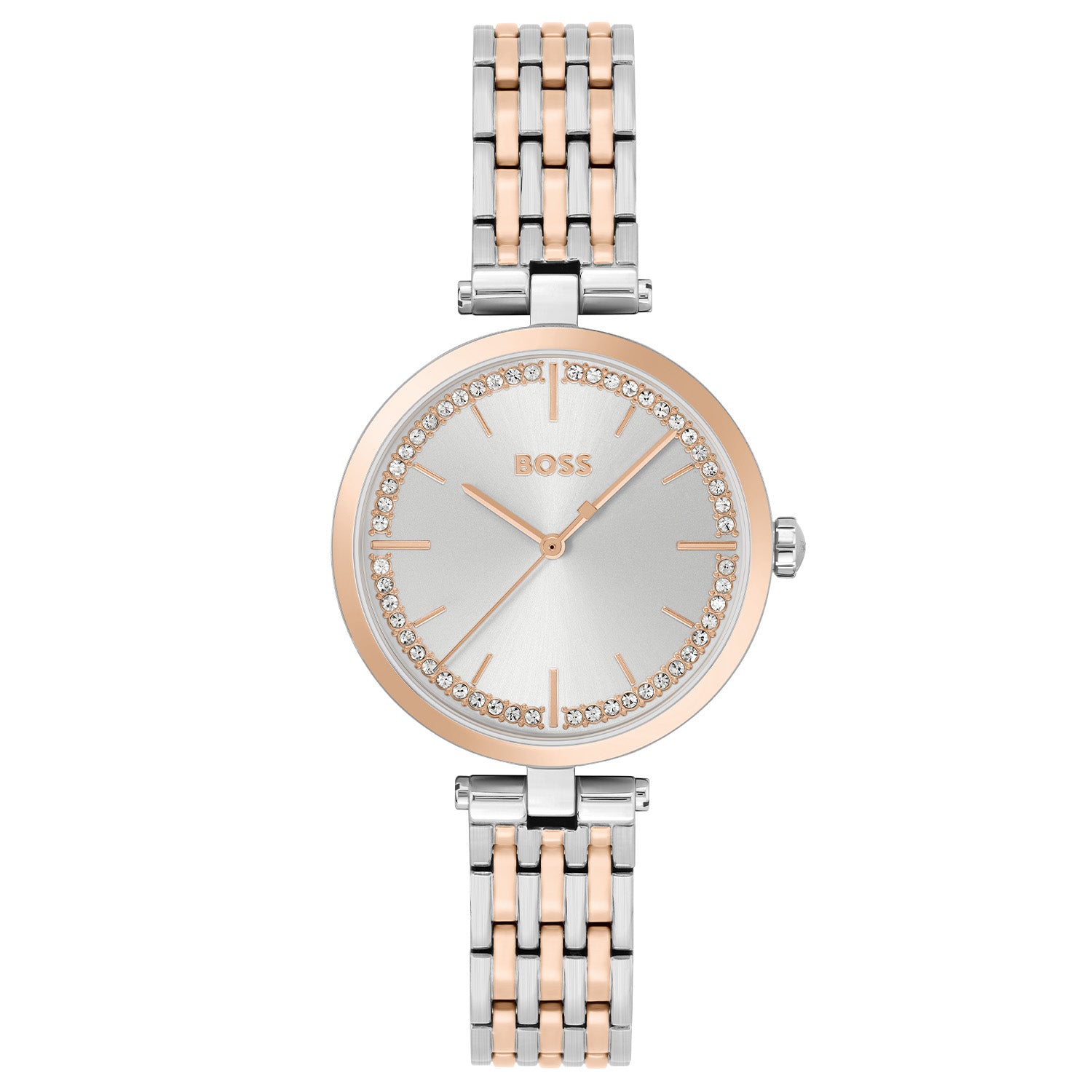Hugo Boss Dames Horloge HB1502706 32 mm Zilverkleurig
