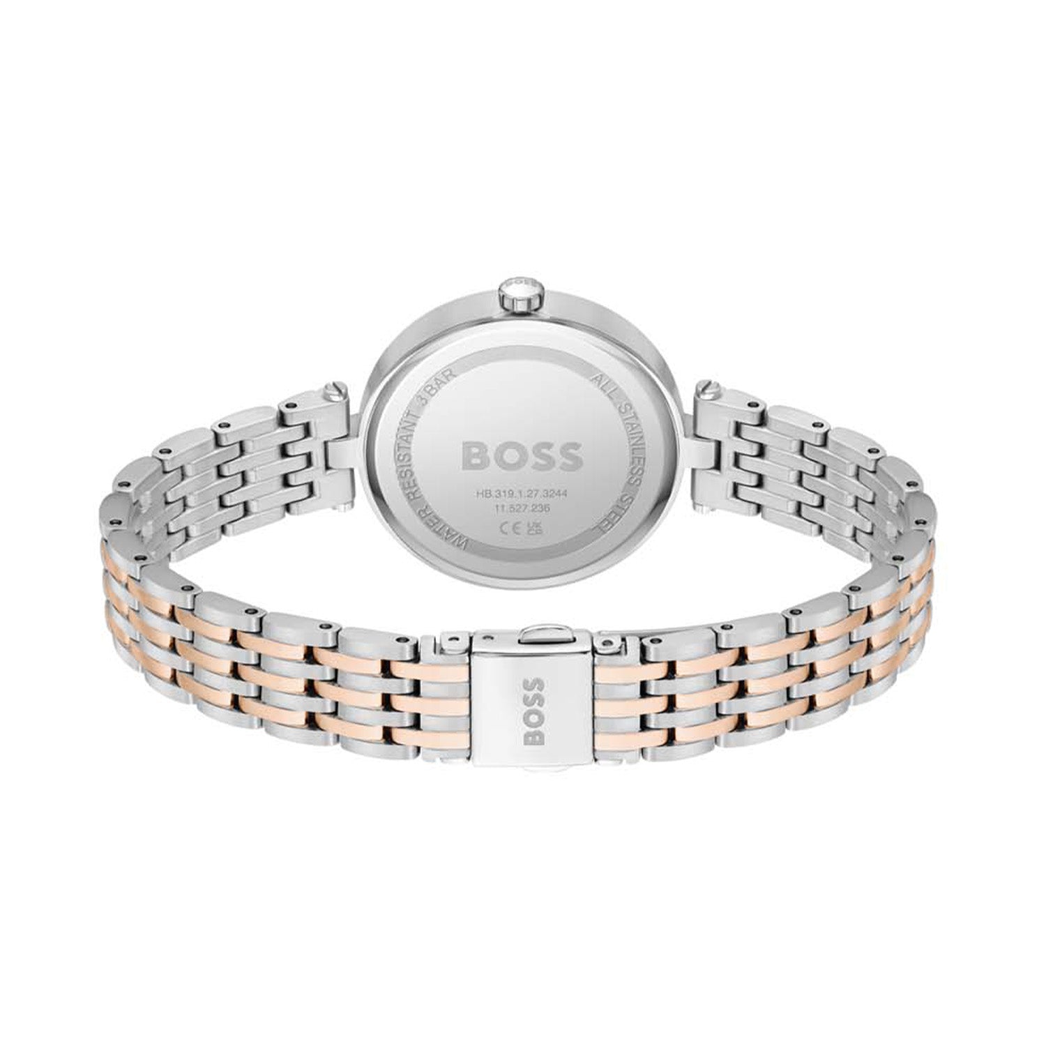 Hugo Boss Dames Horloge HB1502706 32 mm Zilverkleurig