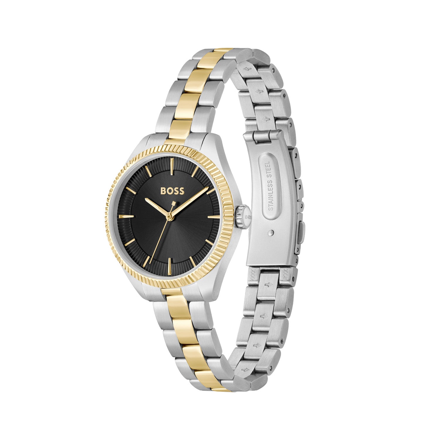 Hugo Boss Dames Horloge HB1502730 32 mm Zilverkleurig