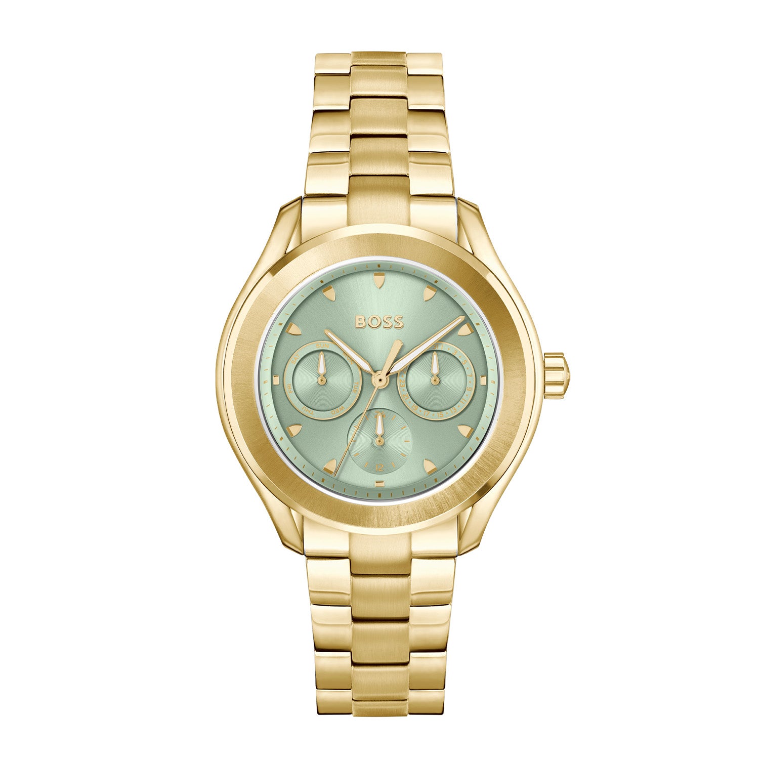 Hugo Boss Dames Horloge HB1502745 38 mm Goudkleurig