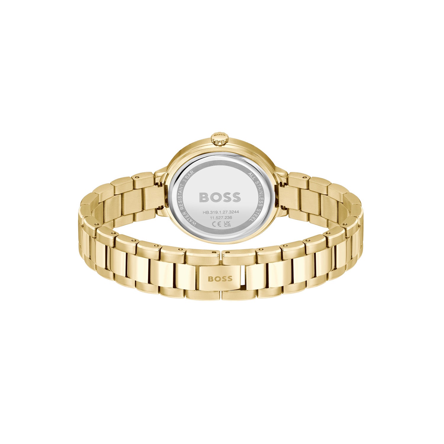 Hugo Boss Dames Horloge HB1502758 34 mm Goudkleurig