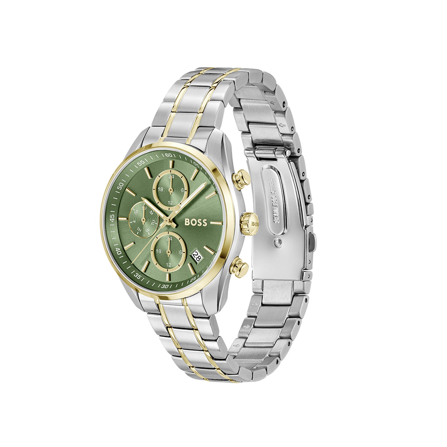 Hugo Boss Dames Horloge HB1502766 38 mm Zilverkleurig