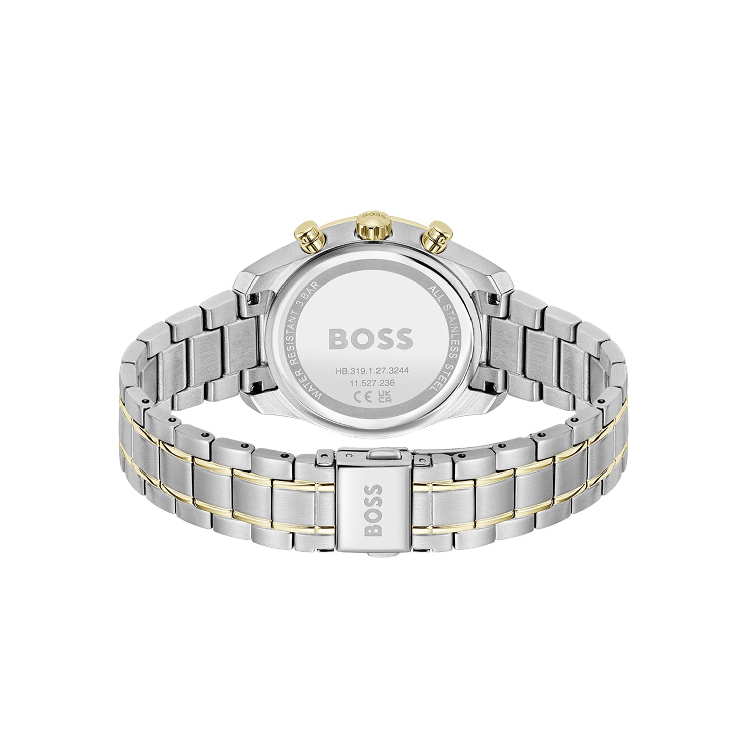 Hugo Boss Dames Horloge HB1502766 38 mm Zilverkleurig