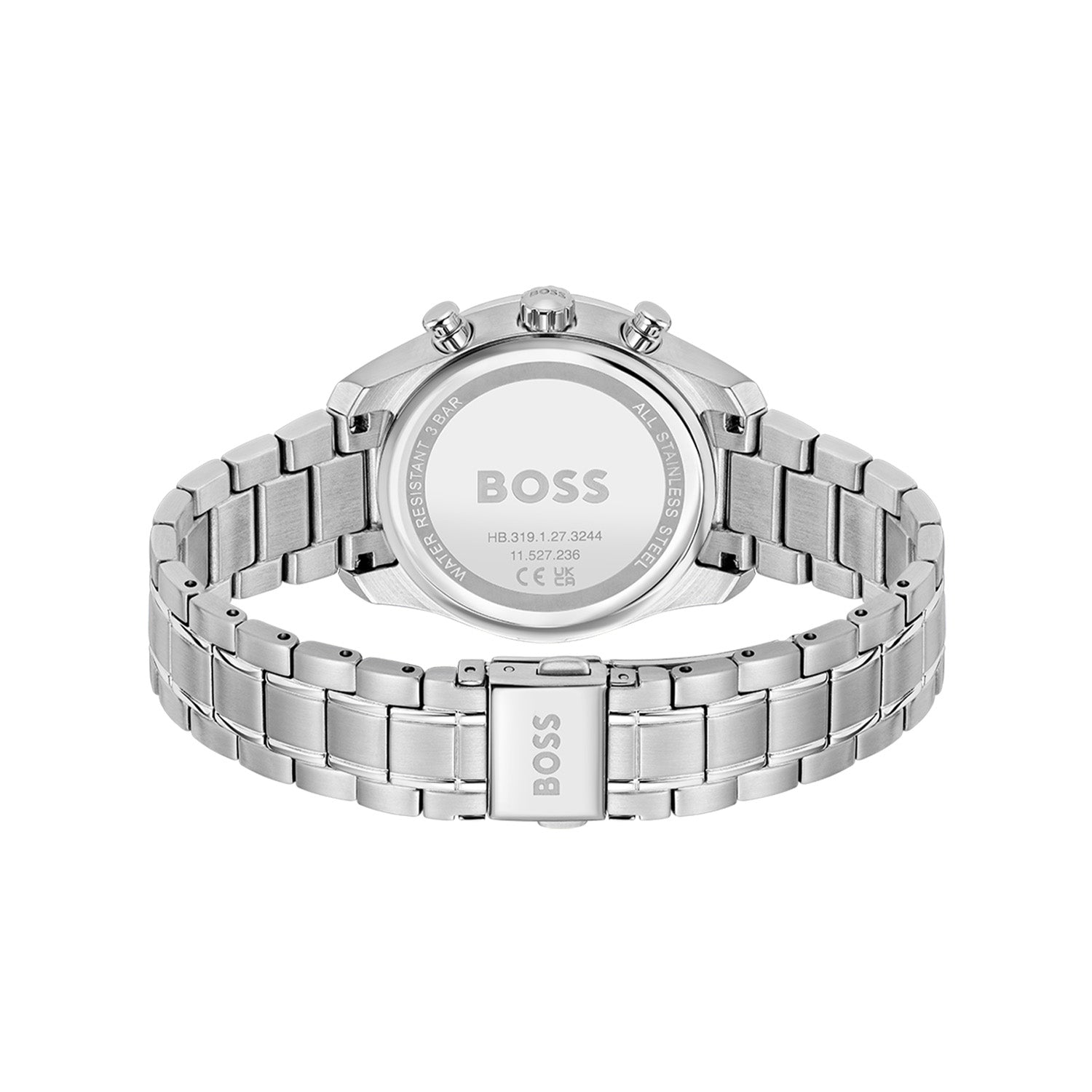 Hugo Boss Dames Horloge HB1502767 38 mm Zilverkleurig