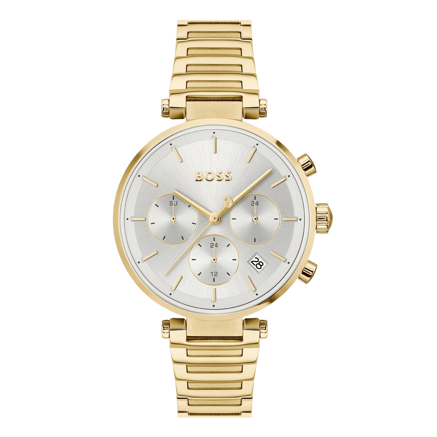 Hugo Boss Dames Horloge HB1502775 36 mm Goudkleurig