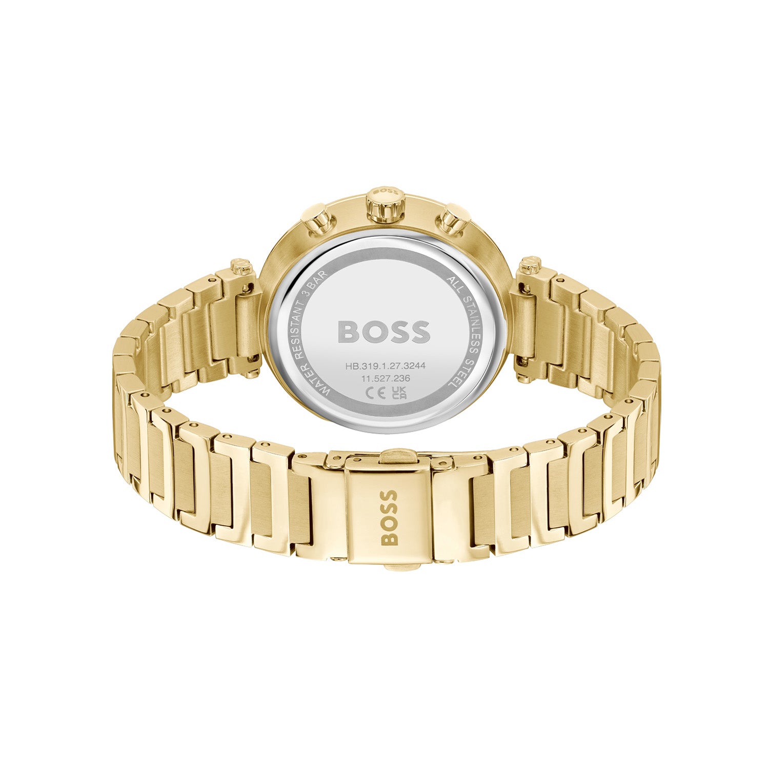 Hugo Boss Dames Horloge HB1502775 36 mm Goudkleurig