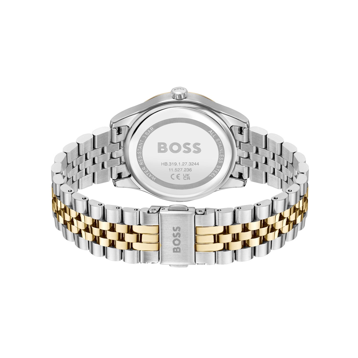 Hugo Boss Dames Horloge HB1502779 36 mm Zilverkleurig