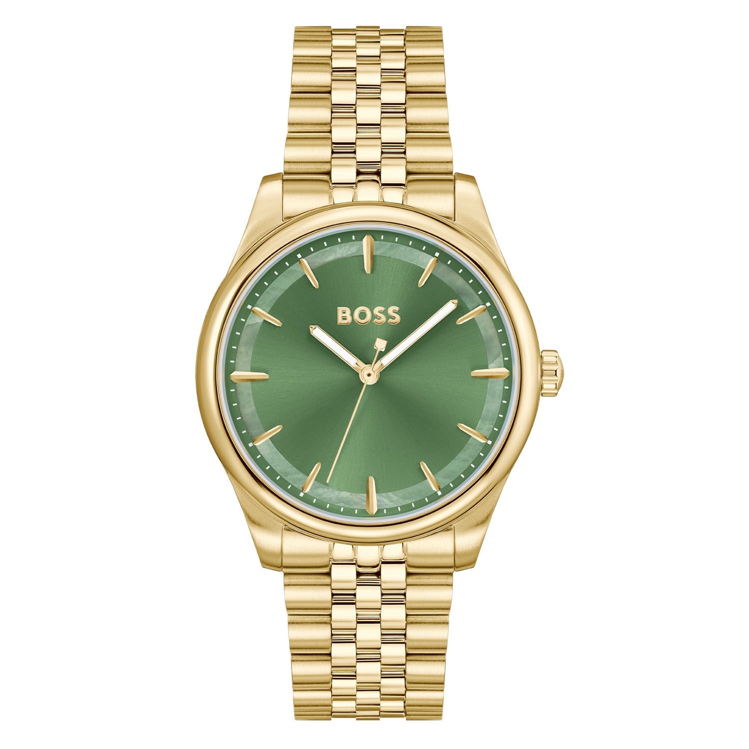 Hugo Boss Dames Horloge HB1502780 36 mm Goudkleurig
