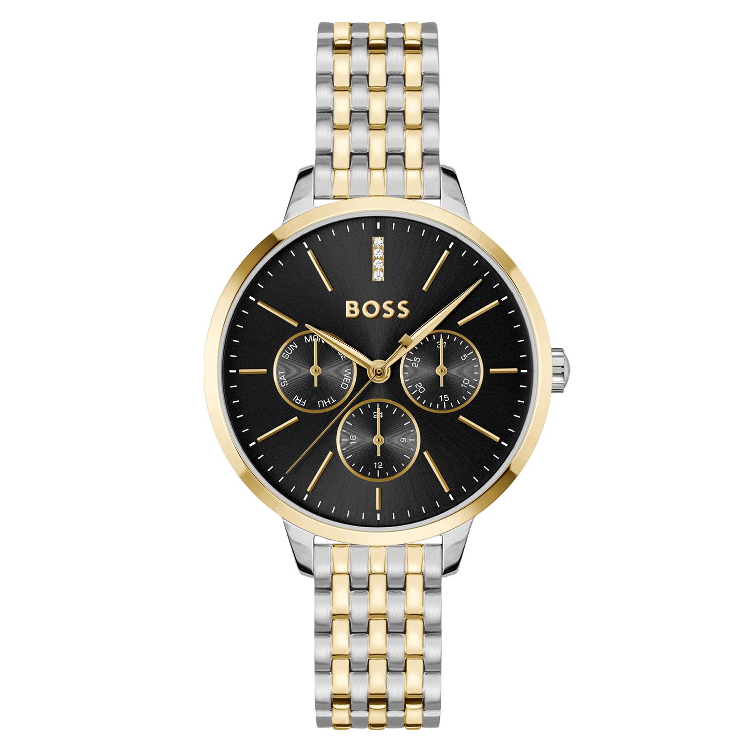 Hugo Boss Dames Horloge HB1502783 38 mm Zilverkleurig