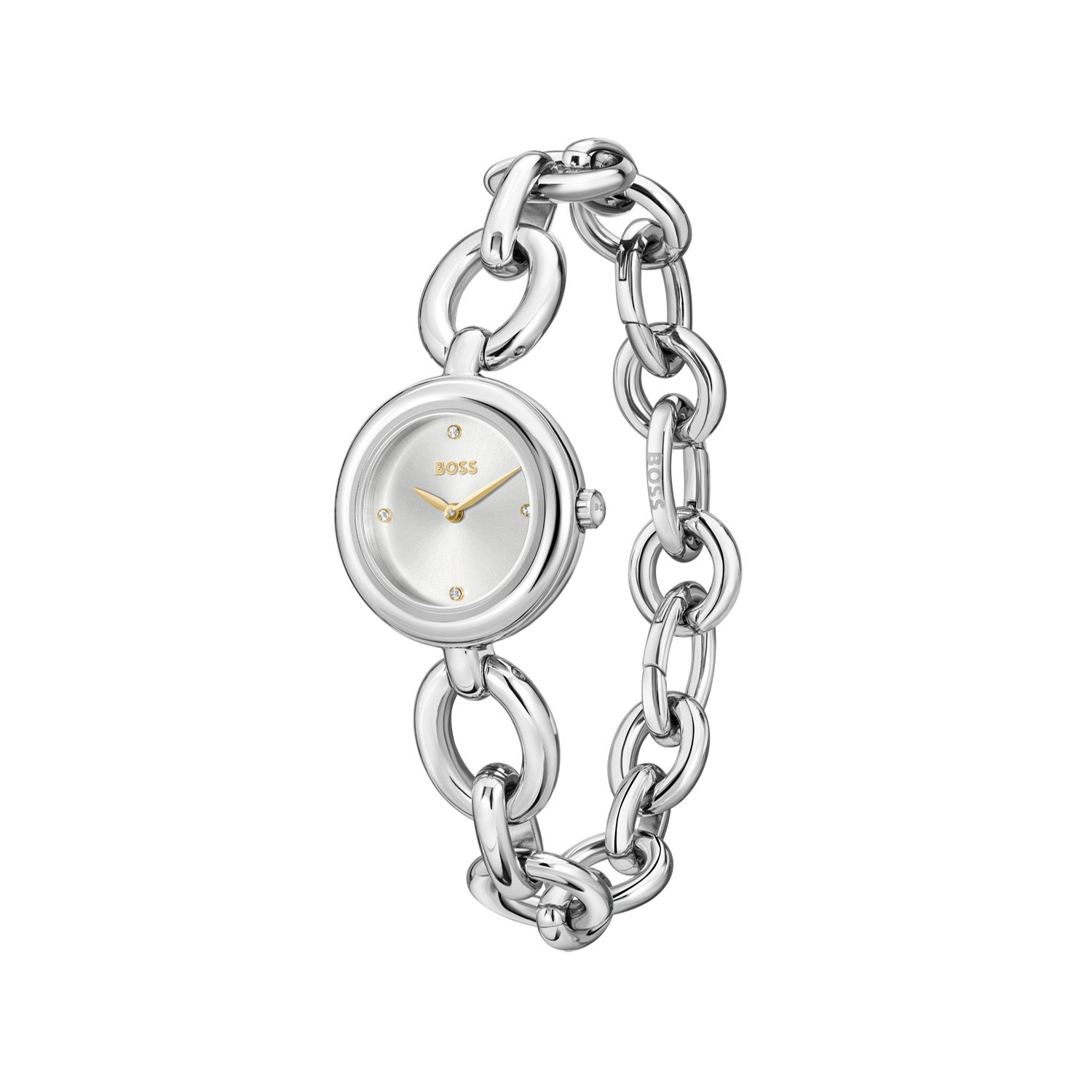 Hugo Boss Dames Horloge HB1502791 28 mm Zilverkleurig