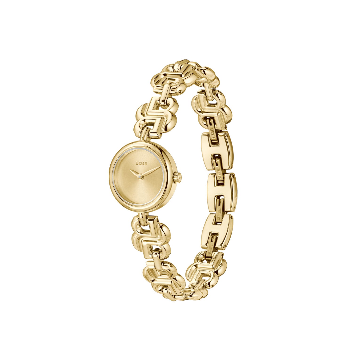 Hugo Boss Dames Horloge HB1502794 23 mm Goudkleurig