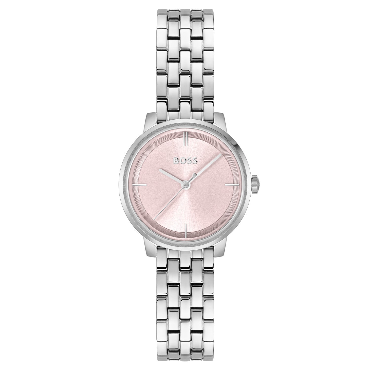 Hugo Boss Dames Horloge HB1502819 28 mm Zilverkleurig