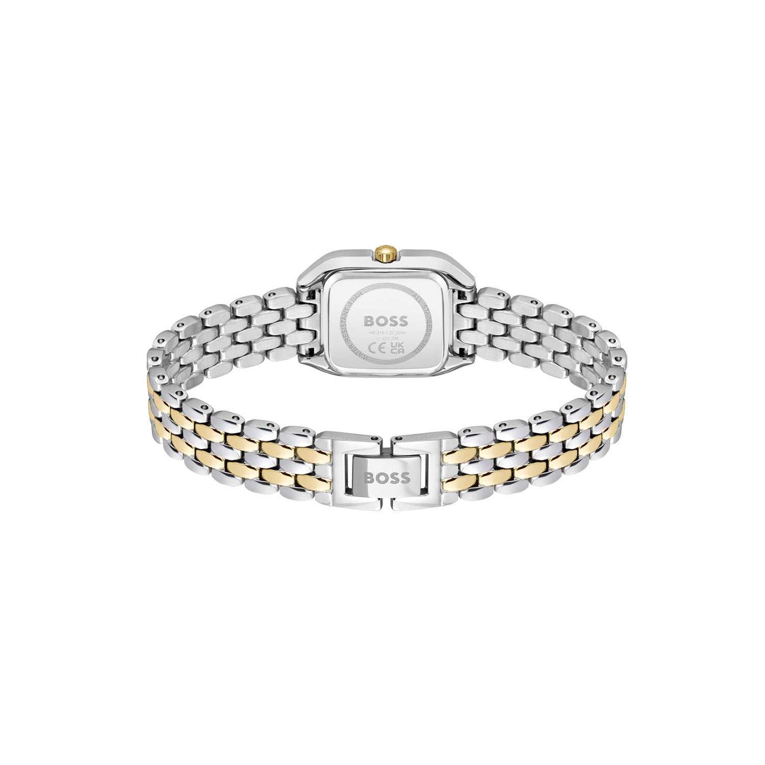 Hugo Boss Dames Horloge HB1502822 22 mm Zilverkleurig