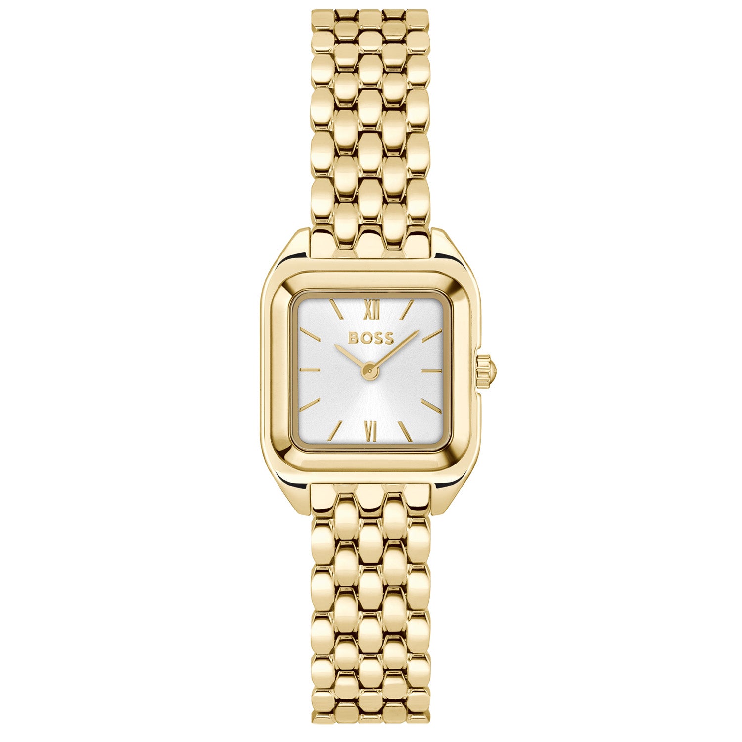 Hugo Boss Dames Horloge HB1502823 22 mm Goudkleurig