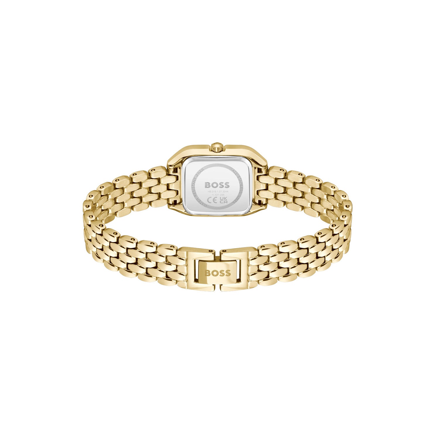 Hugo Boss Dames Horloge HB1502823 22 mm Goudkleurig