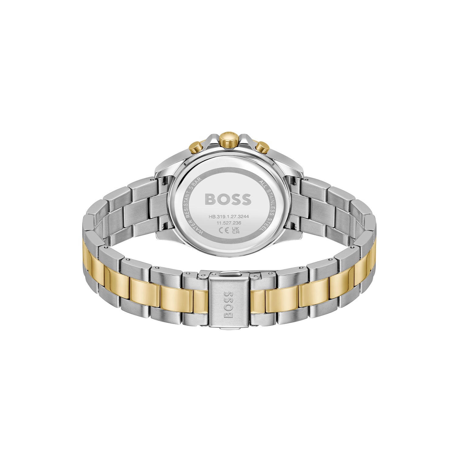 Hugo Boss Dames Horloge HB1502827 36 mm Zilverkleurig