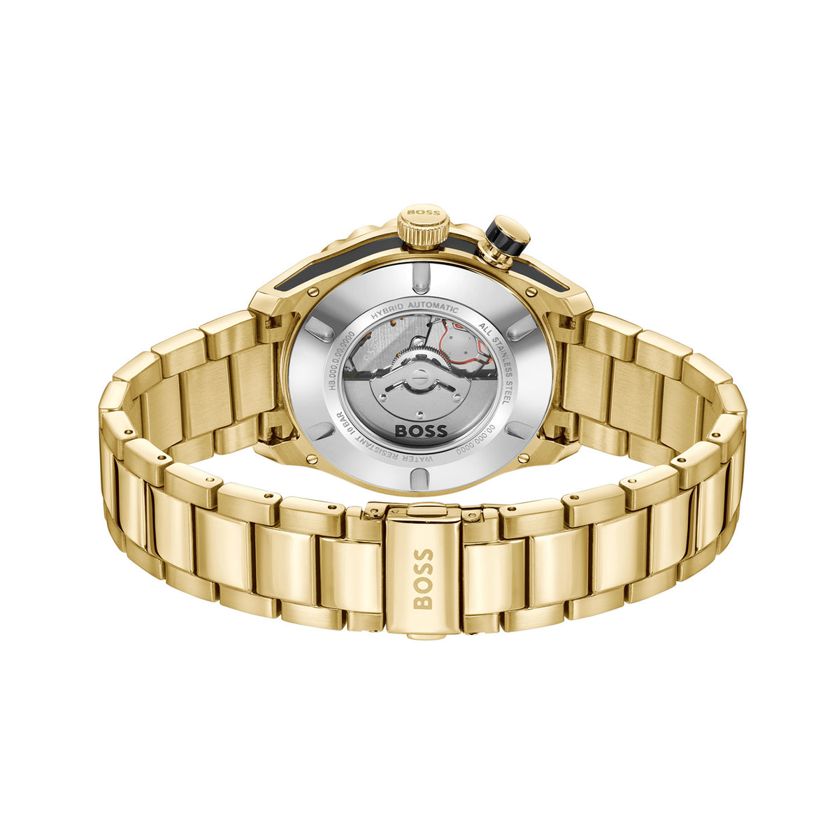 Hugo Boss Heren Horloge HB1514180 42 mm Goudkleurig