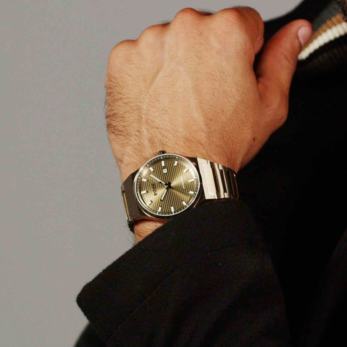 Hugo Boss Heren Horloge HB1514184 41 mm Bruin