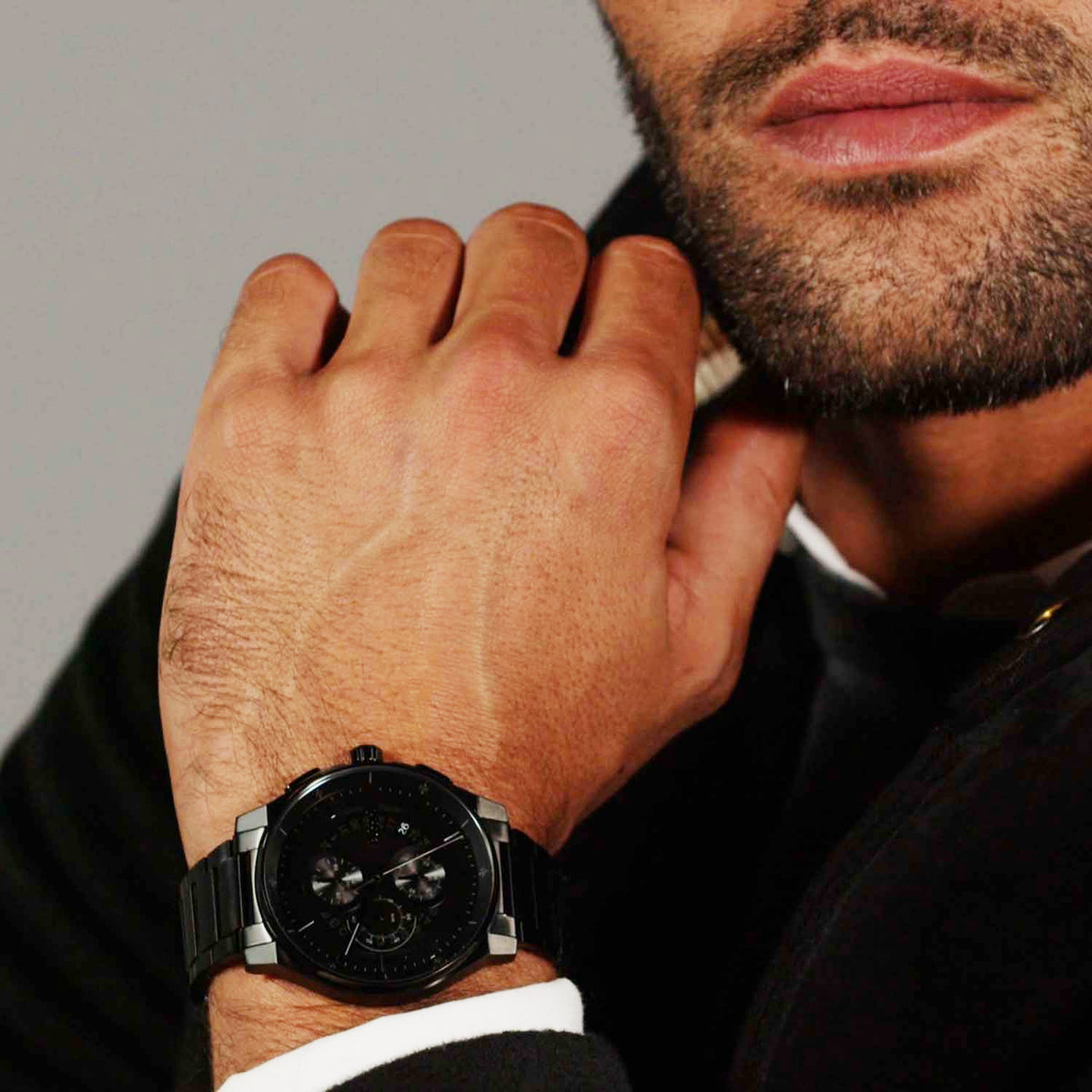 Hugo Boss Heren Horloge HB1514192 44 mm Zwart