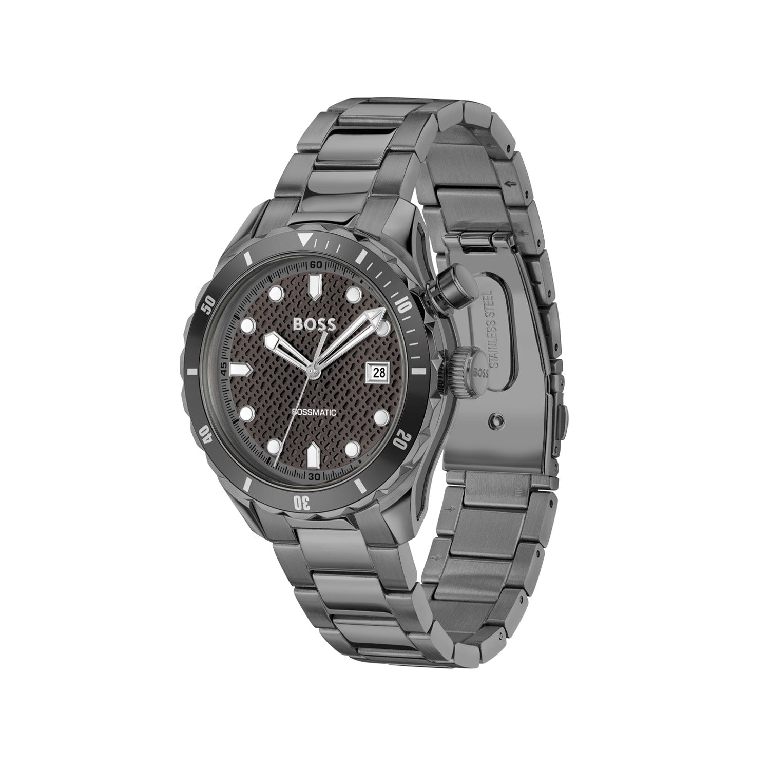 Hugo Boss Heren Horloge HB1514213 42 mm Grijs