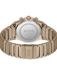 HUGO CANDOR CHRONO Herenhorloge HB1514222 – 41 mm – Goud & Groen achteraanzicht